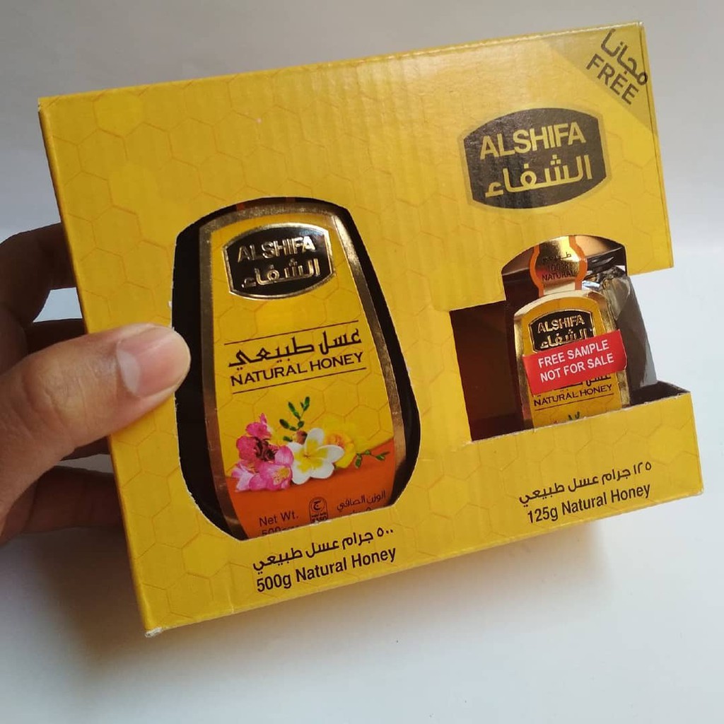 

[TERLARIS] Madu Alshifa 500gr FREE 125 gr | Combo Pack