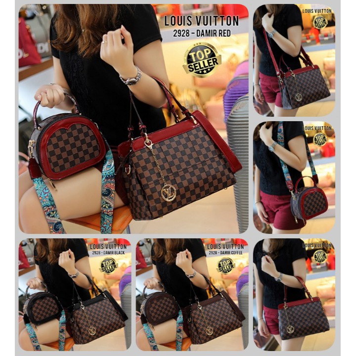 tas restock New Arrival Louis Vuitton Bag 2in1 Seri 2928