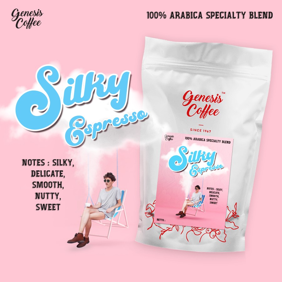 

SILKY ESPRESSO BLEND / 100% FULL ARABICA SPECIALTY