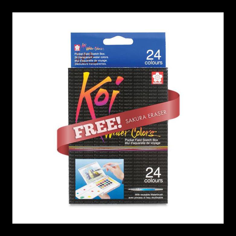

TERBARU SAKURA KOI WATERCOLOR 24 POCKET FIELD SKETCH BOX PERALATAN MELUKIS TERLARIS DAN MURAH