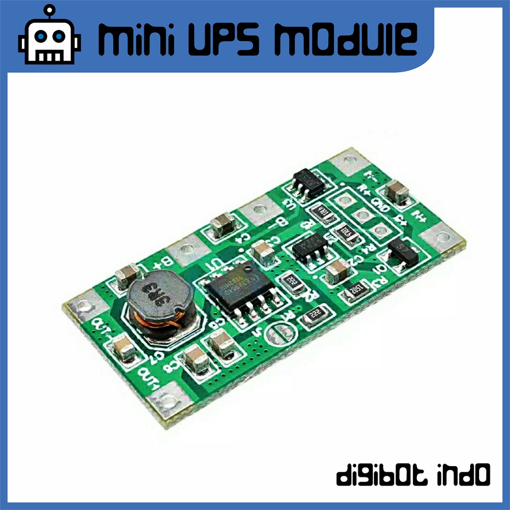 Mini UPS Module - 5V 18650 Lithium Battery