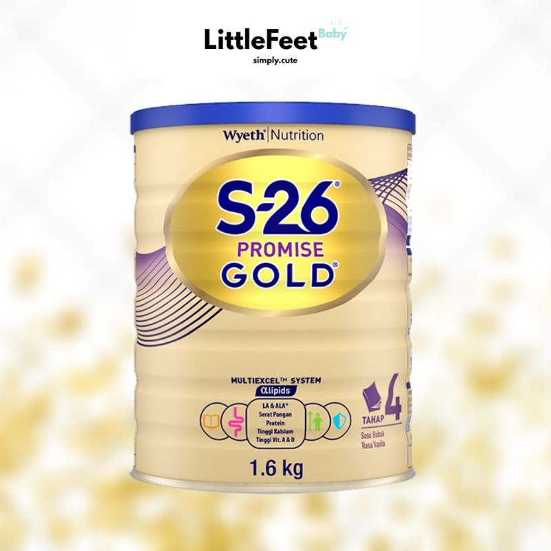 Susu S26 Promise Gold Tahap 4 1600gram