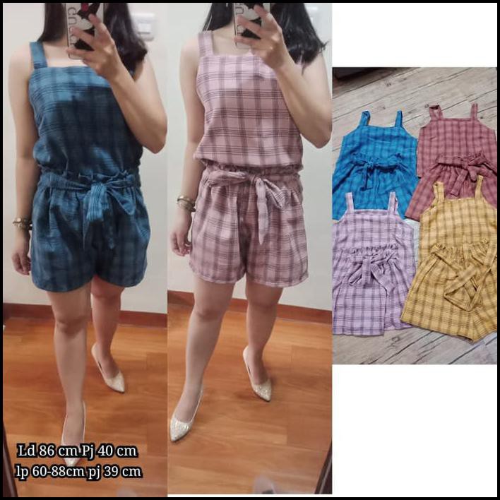 BAJU SETELAN WANITA BANGKOK KOTAK