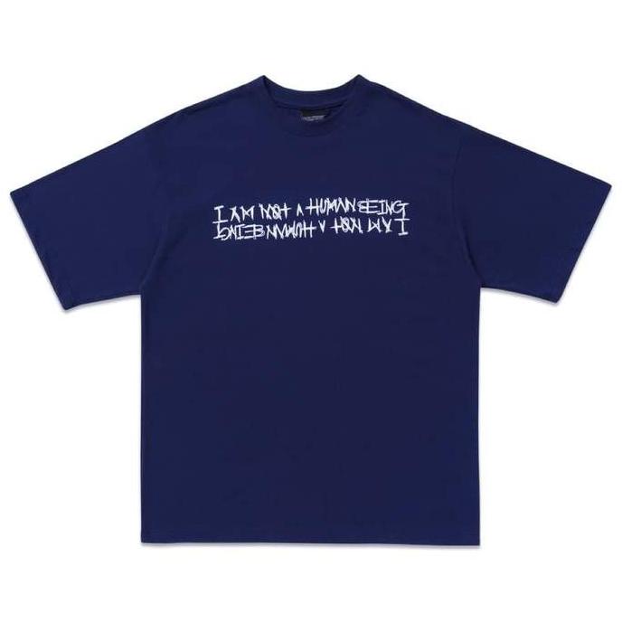 (DONE) KAOS BAJU COMBED DISTRO I AM NOT A HUMAN BEING POLOS CUSTOM LIL WAYNE TERBARU