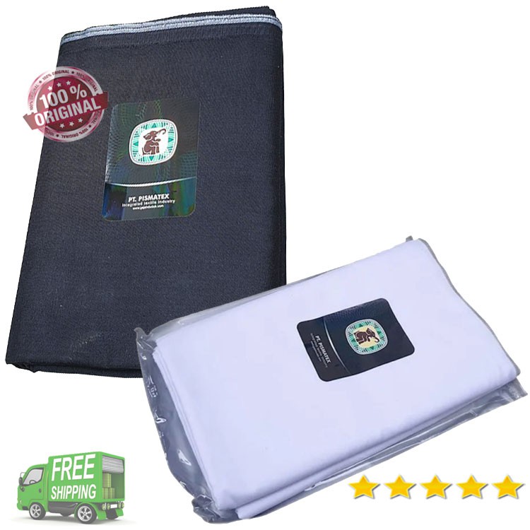 Gajah Duduk G24-0 Kain Sarung tenun Polos Original Dewasa