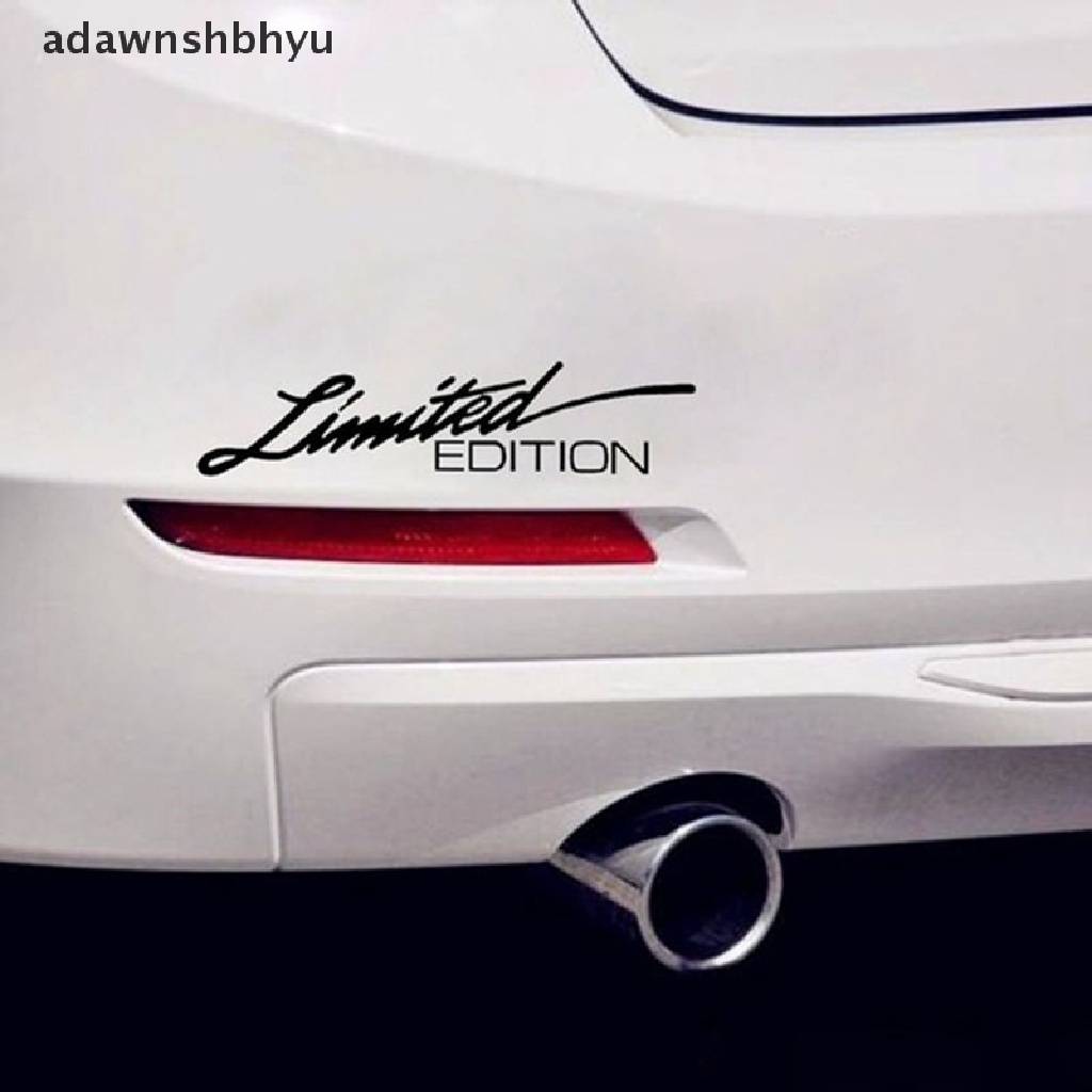 Adawnshbhyu LIMITED EDITION Vinyl Kreatif Stiker Jendela Mobil Car-styling Decal 16CM * 3.8CM