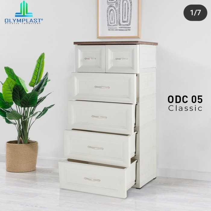 Drawer Cabinet Olymplast ODC 05 A CLASSIC