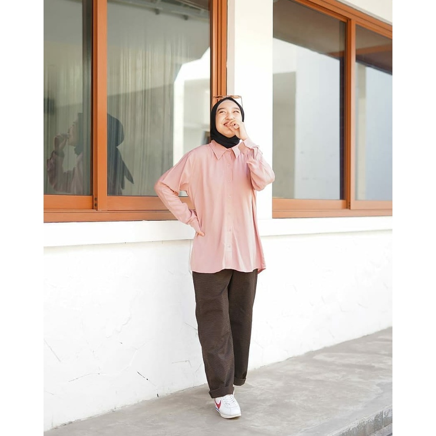 KEMEJA ZARA/Atasan Blouse Kemeja  Wanita Terbaru/Atasan Wanita Terbaru 2021 Kekinian/Baju Atasan