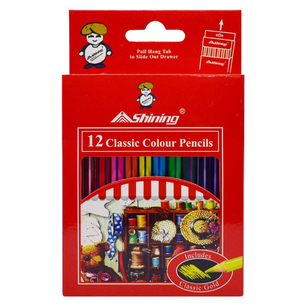 

pensil warna pendek isi 12