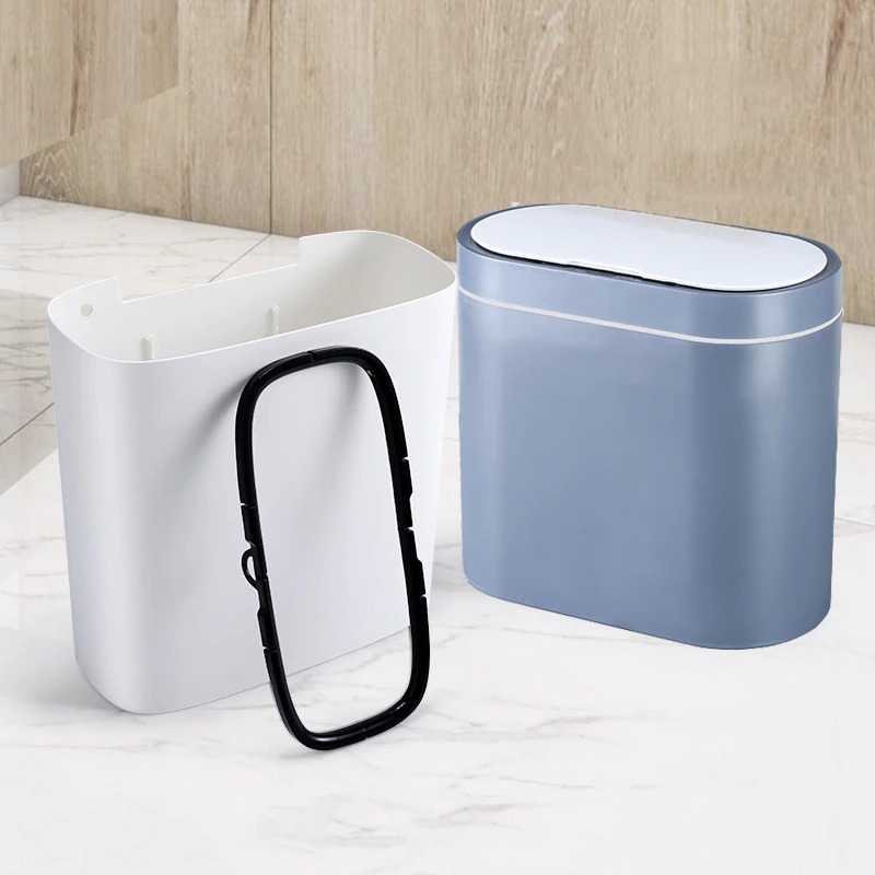 Wannafree Tempat Sampah Smart Trash Motion Sensor Dustbin 8L