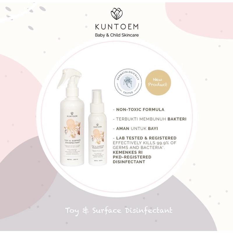 kuntoem toys &amp; surface disinfectant