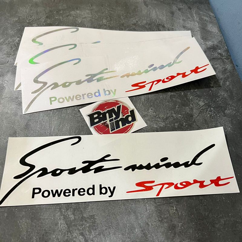 STICKER SPORT MIND PRODUCED BY SPORT STICKER MOBIL ATICKER MOTOR CUTTING