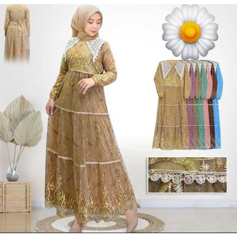 gamis Raisha tile terbaru