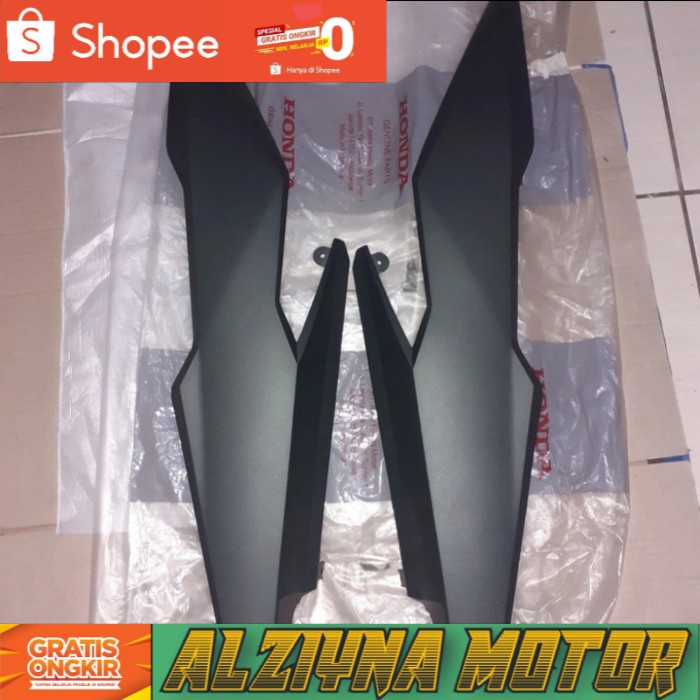 Body belakang Beat street hitam doff