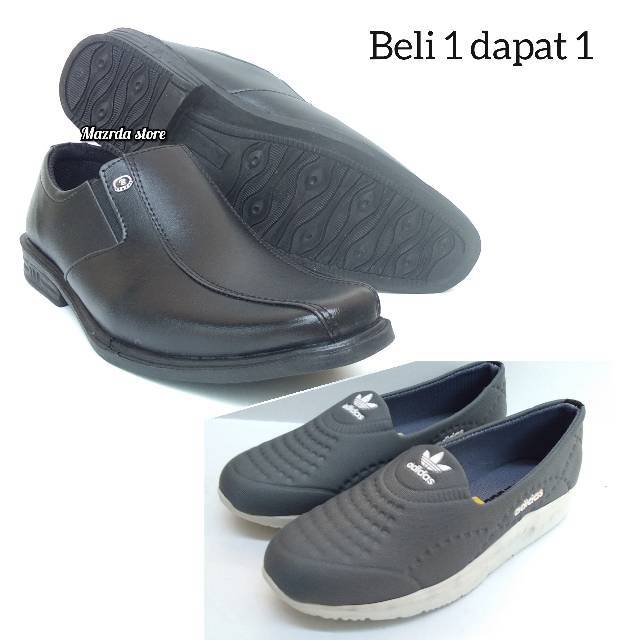 Promo  beli 1 gratis  1 /promo pantovel  semi kulit sintetis