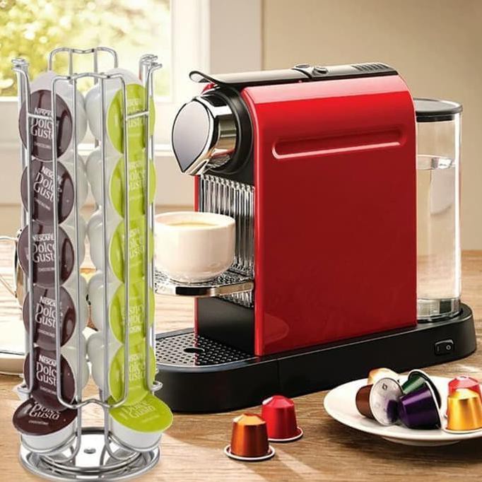 

PROMO Capsule Nescafe dolce gusto rack holder atau rak kapsul dolce gusto