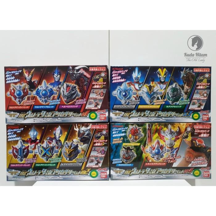 Bandai Ultraman Taiga Dx Ultra Taiga Accessory Set 1-4 Complete 12Pcs