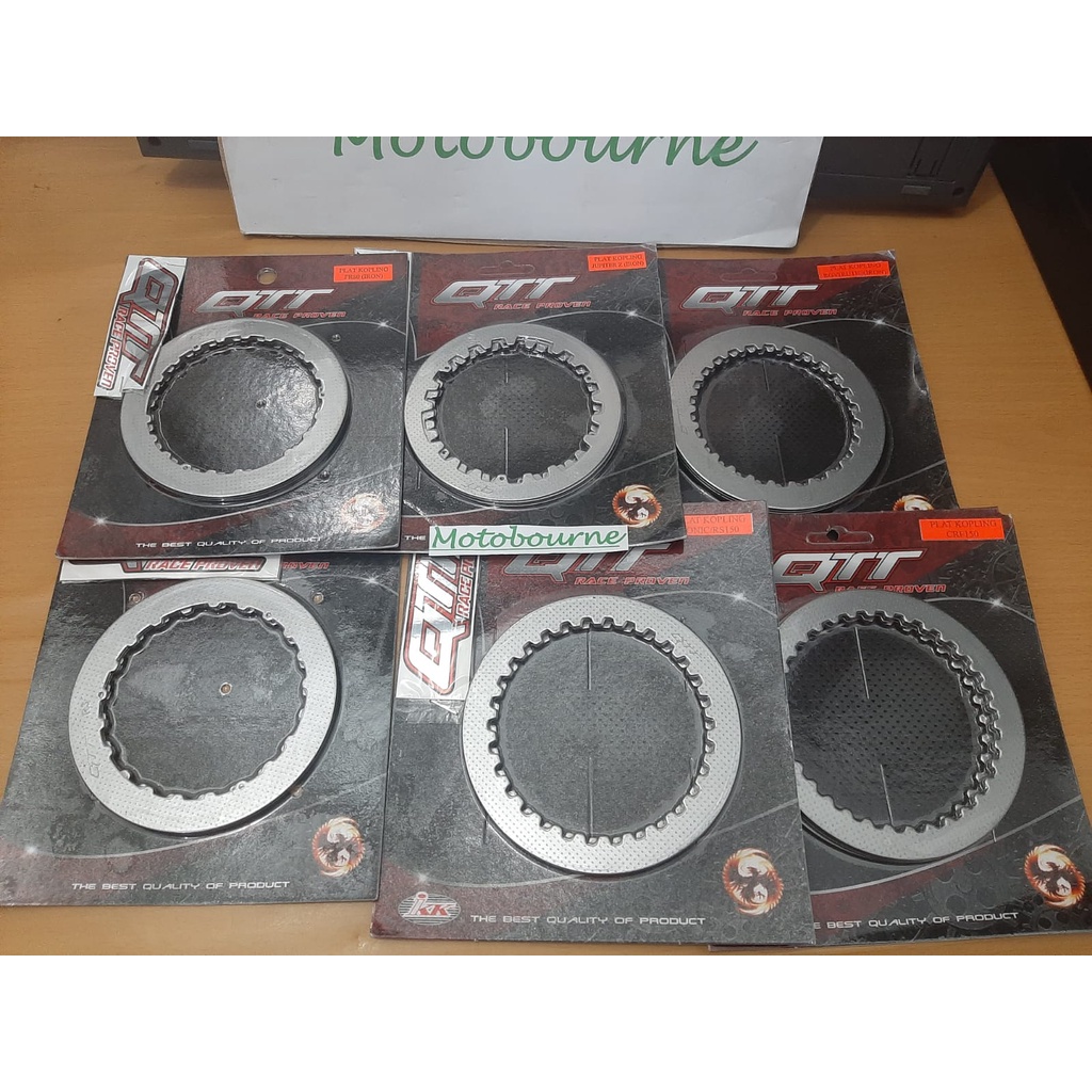 PLAT KAMPAS KOPLING QTT IRON FR80 FU RGV CRF JUPITER SATRIA FU NINJA