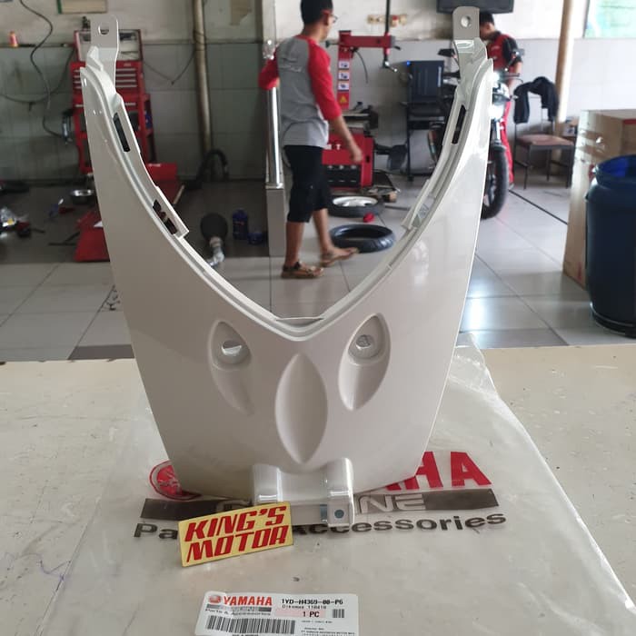 TAMENG DEPAN FINO FI 115CC, 125CC KREM ASLI YAMAHA