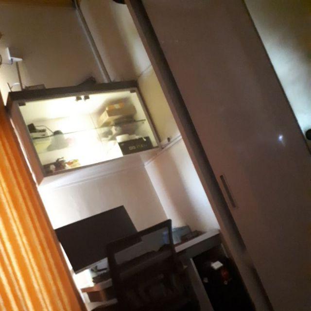 (b2504) Sepasang Besek Mika Natural / Blicing 25x25cm