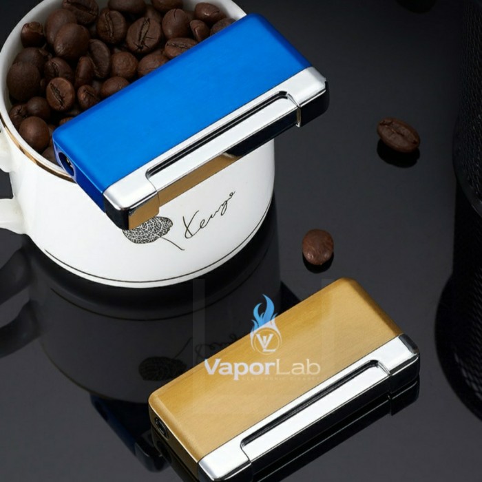 mancis korek api bara las gas torch lighter untuk promosi sablon ukir - 9941- GOLD