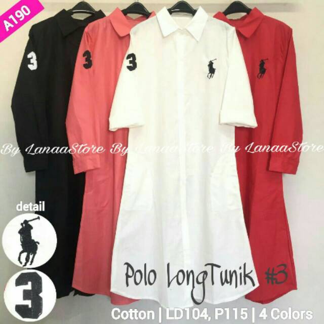 Polo long tunik