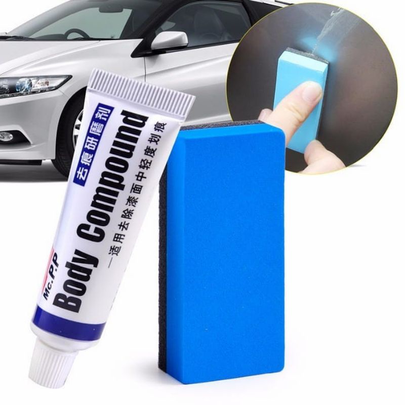 Body Compound Kompon Poles Lecet Goresan Original / Penghilang Baret Body Mobil Motor Terbaik