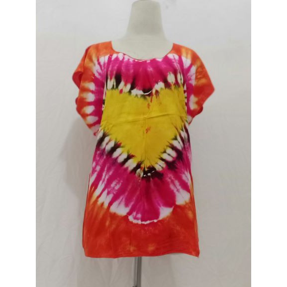 KAOS MIDi PELANGI I LOVE/BAJU  ATASN WANITA  KHAS BALI