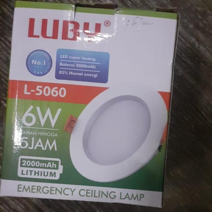 LAMPU EMERGENCY PLAFON/LAMPU PLAFON LUBY/EMERGENCY CEILING LAMP