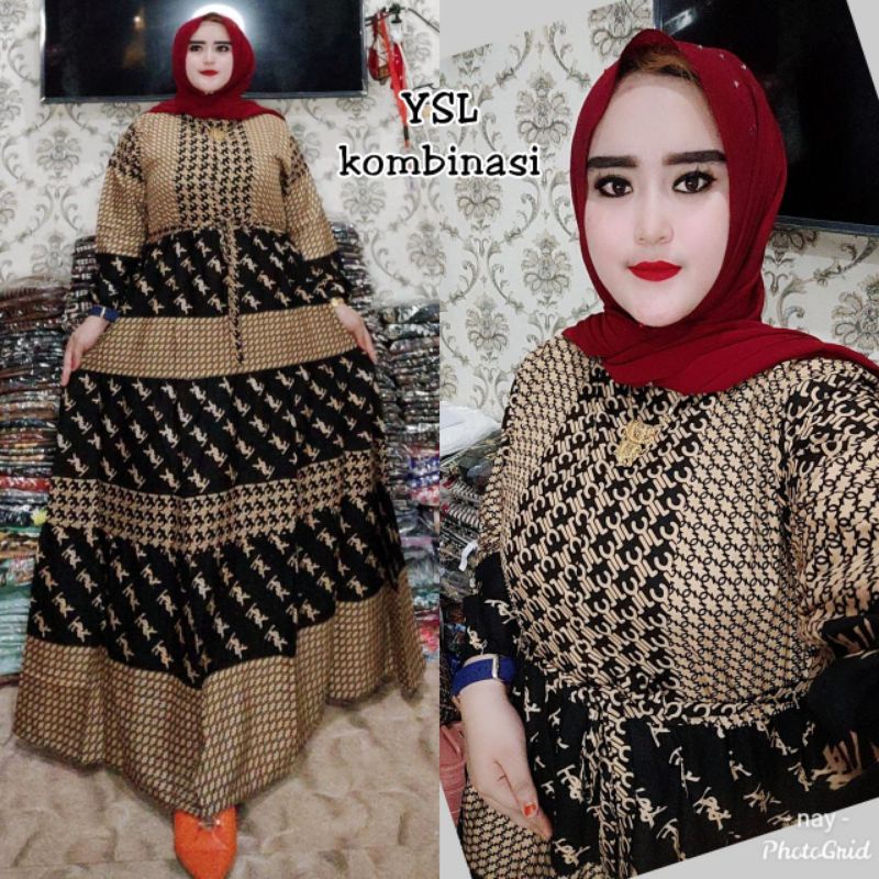 Jual Gamis Y L Standar Ld 110cm Viral Shopee Indonesia