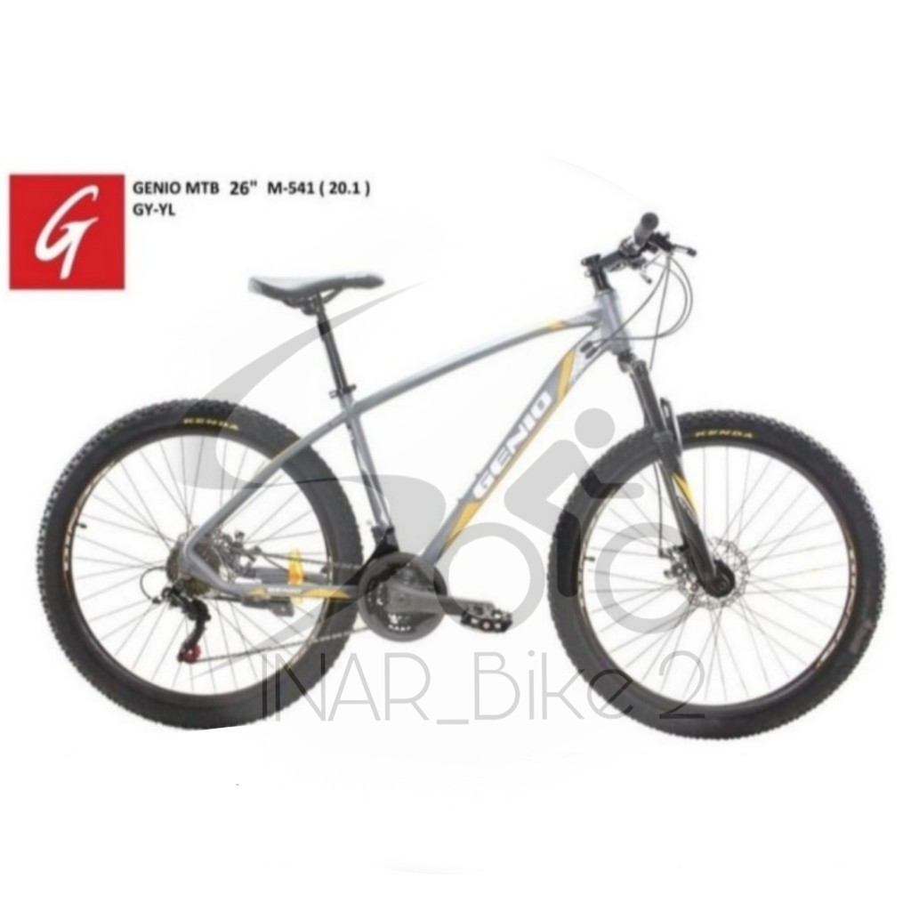 Sepeda Gunung 26Inch Mtb Genio M 541 Alloy 24Speed