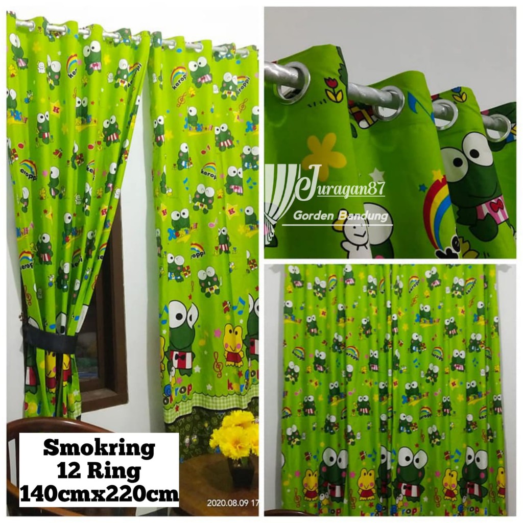 [HUSNA COLLECTION] GORDEN KEROPPY SMOKRING / GORDEN ANAK MOTIF KERROPY