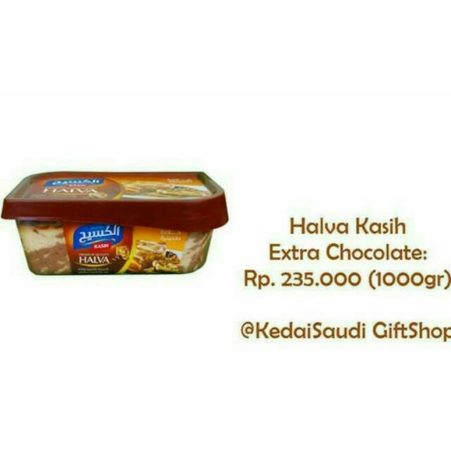

Halva Kasih extra Chocolate 1000 gram