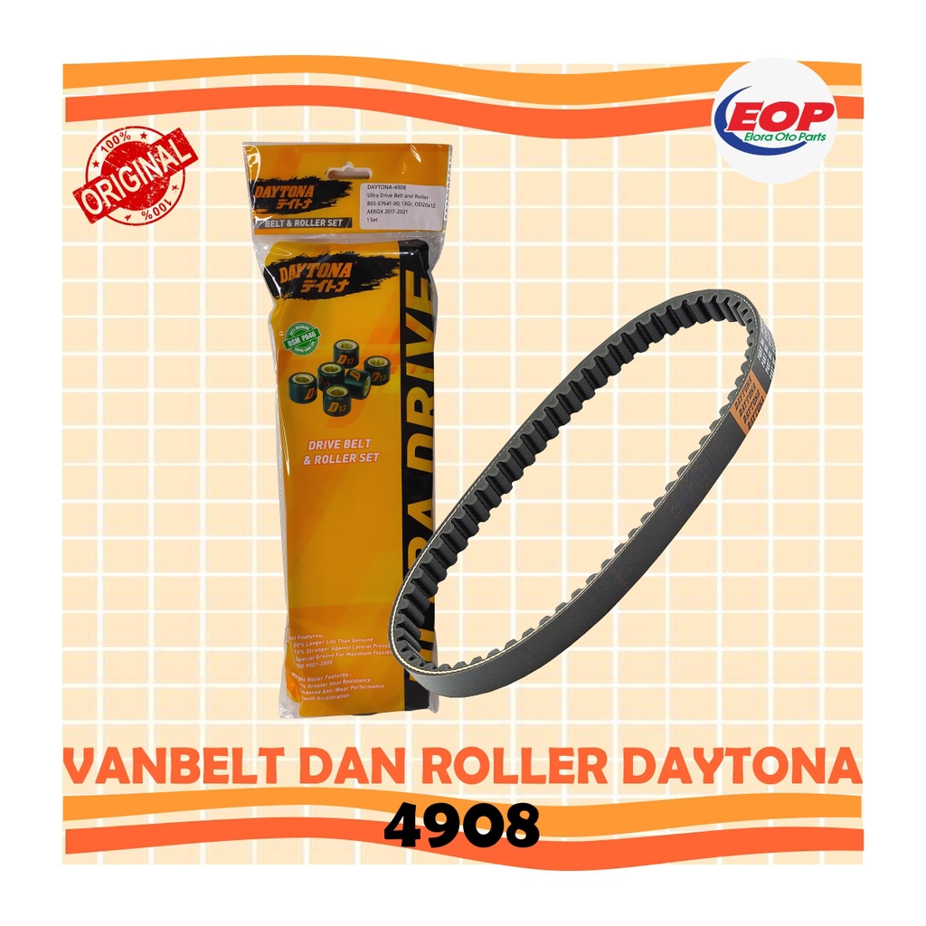 Daytona VANBELT+ROLLER AEROX 155 VVA 4908 ORI