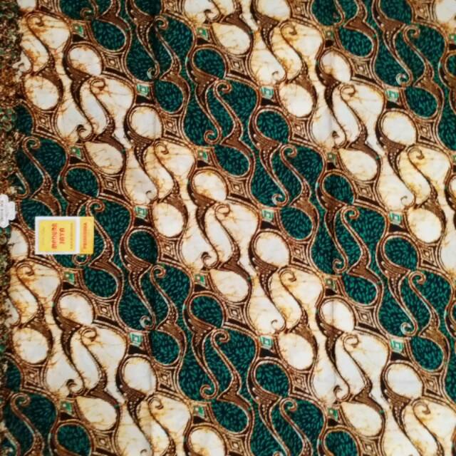 Kain Batik Unggul Jaya Pekalongan Madura Jaya 37 Toska