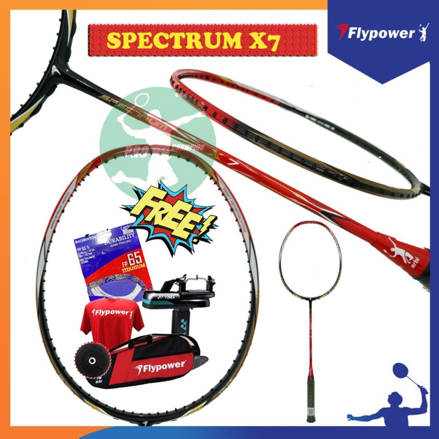 Flypower Bramasta Raket Badminton Original