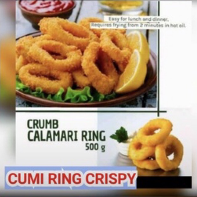 

Cumi Ring Crispy 500 Gr - Crumb Calamary