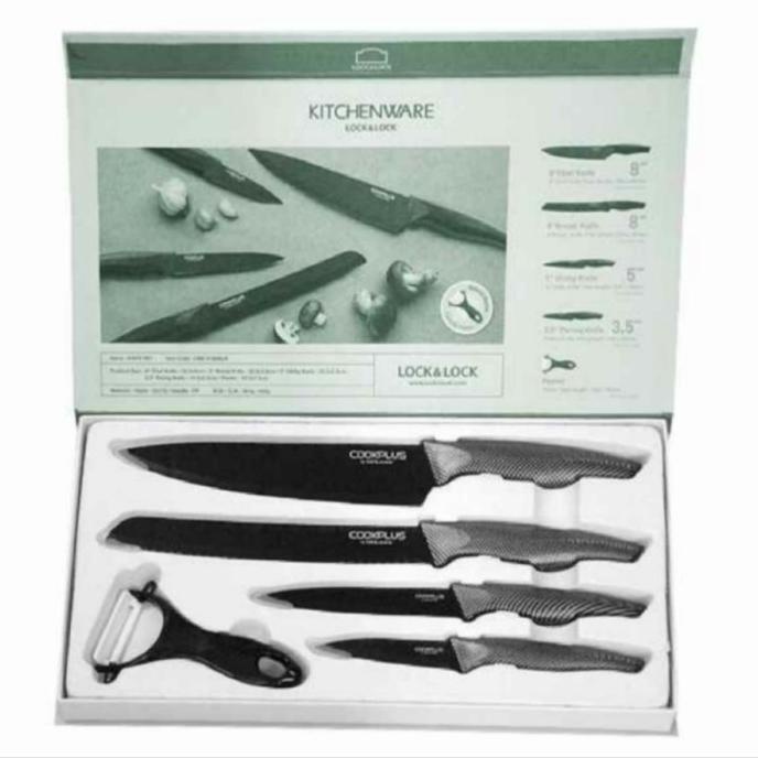Lock n Lock Pisau Set 5 pcs Lock&Lock Knife Original
