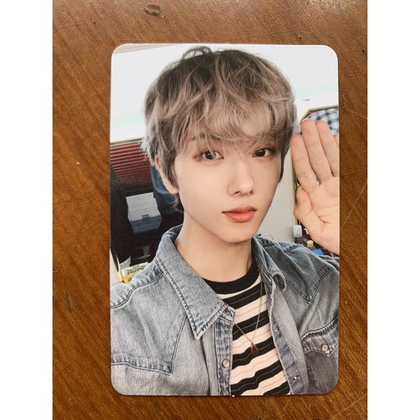 photocard Jisung Hot sauce Chilling