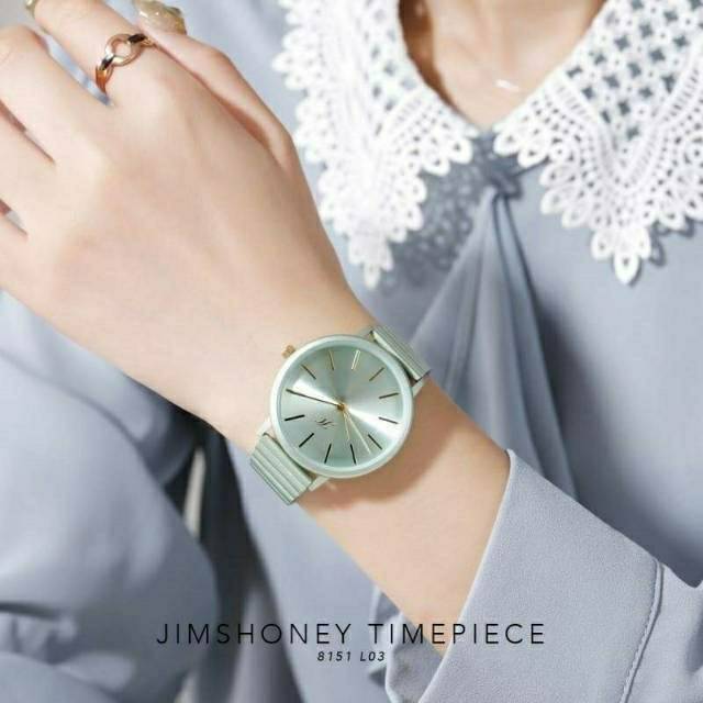 JIMS HONEY 8151 WATCH ORI JAM TANGAN WANITA STAINLESS ANTI AIR FASHION CEWE KOREA FREE EXCLUSIVE BOX