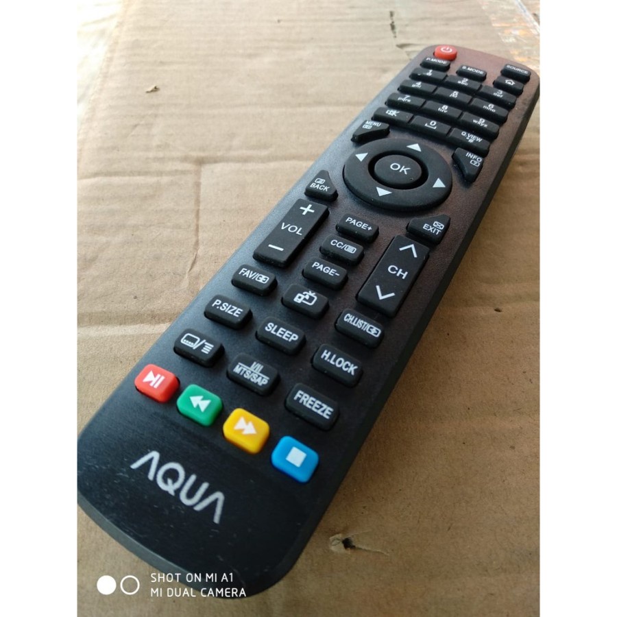 Remote Remot TV SANYO LCD LED REMOT TV AQUA