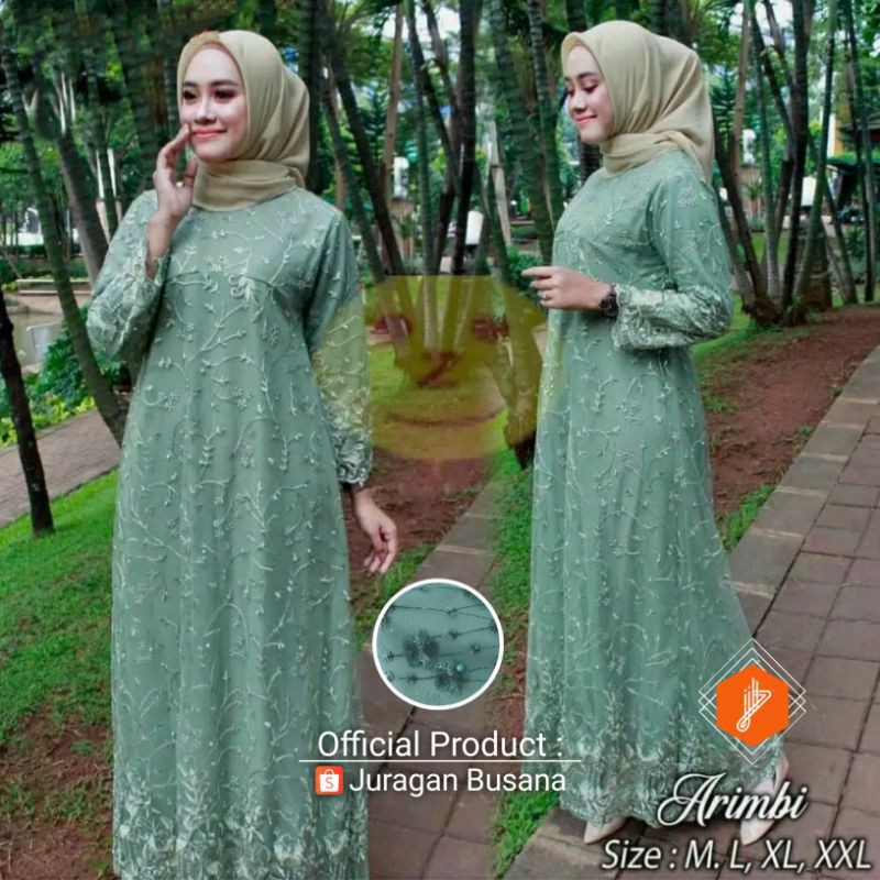 Harga Model Baju Gamis Brokat Terbaik Dress Muslim Fashion Muslim Juni 2021 Shopee Indonesia