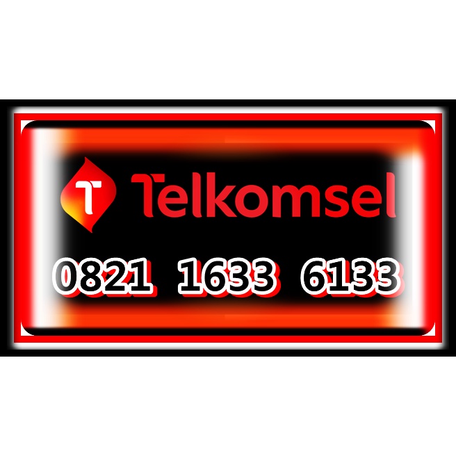 Nomor Cantik & Rapi Telkomsel simPATI/Kartu As/LOOP Seri Cermin 1633 6133