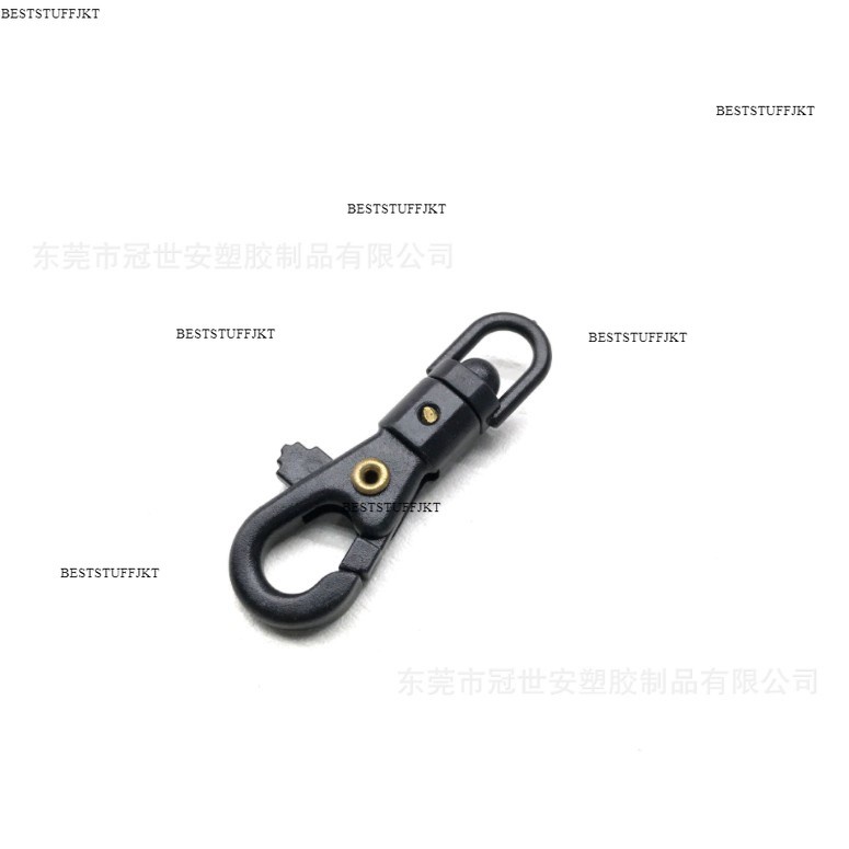 CLASP HOOK CARABINER Putar Rotasi Buckle Clip Hanging Aksesoris gantungan kunci idcard