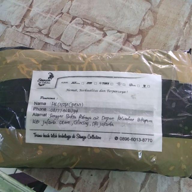 Kemeja Batik Lengan Pendek - Batik Pria Modern Stanza - Batik Pekalongan