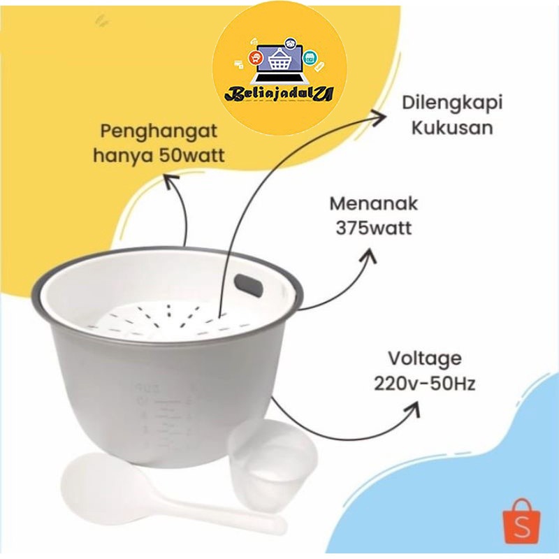 Beliajadulu88 penanak nasi /rice cooker / magic com 1.8 NIKTA /TD