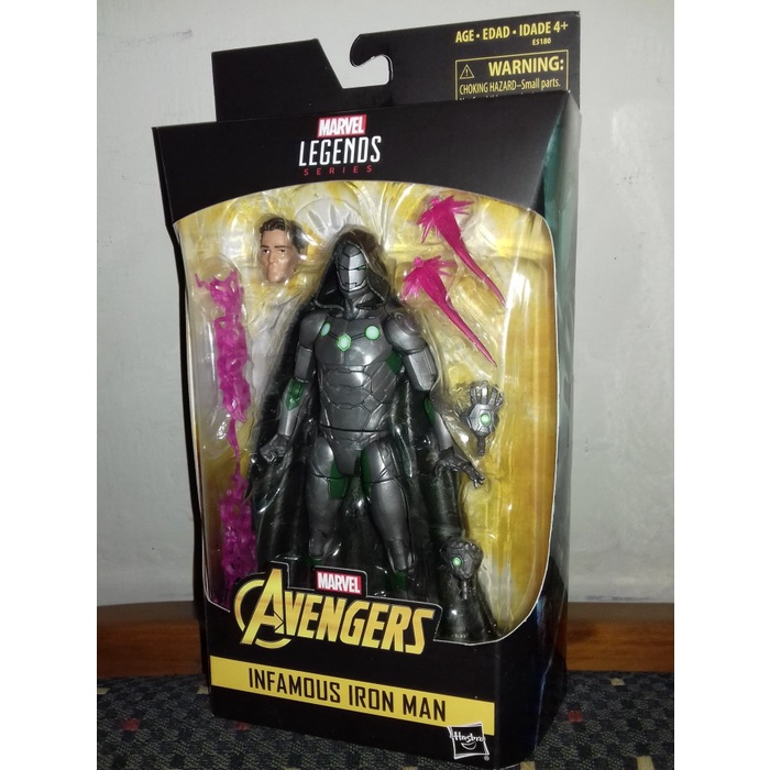 AFT Marvel Legends Infamous Iron Man - Avengers Doctor Doom Fantastic Four Kode-AF011