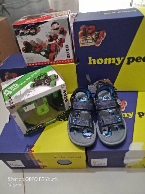  SANDAL  GUNUNG ANAK HOMYPED  TERBARUU PANDAWA 01 BIRU 