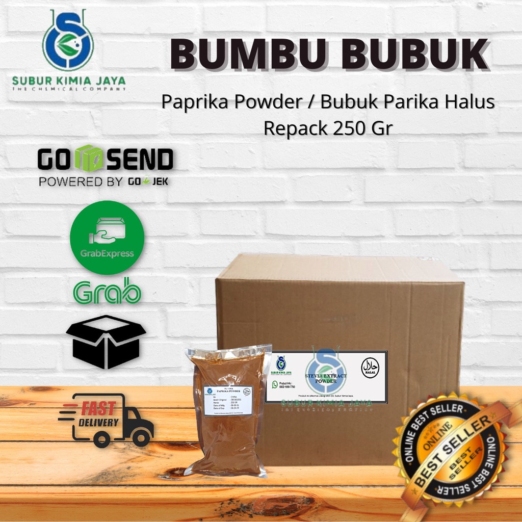 

Paprika Powder / Bubuk Paprika 250 gr