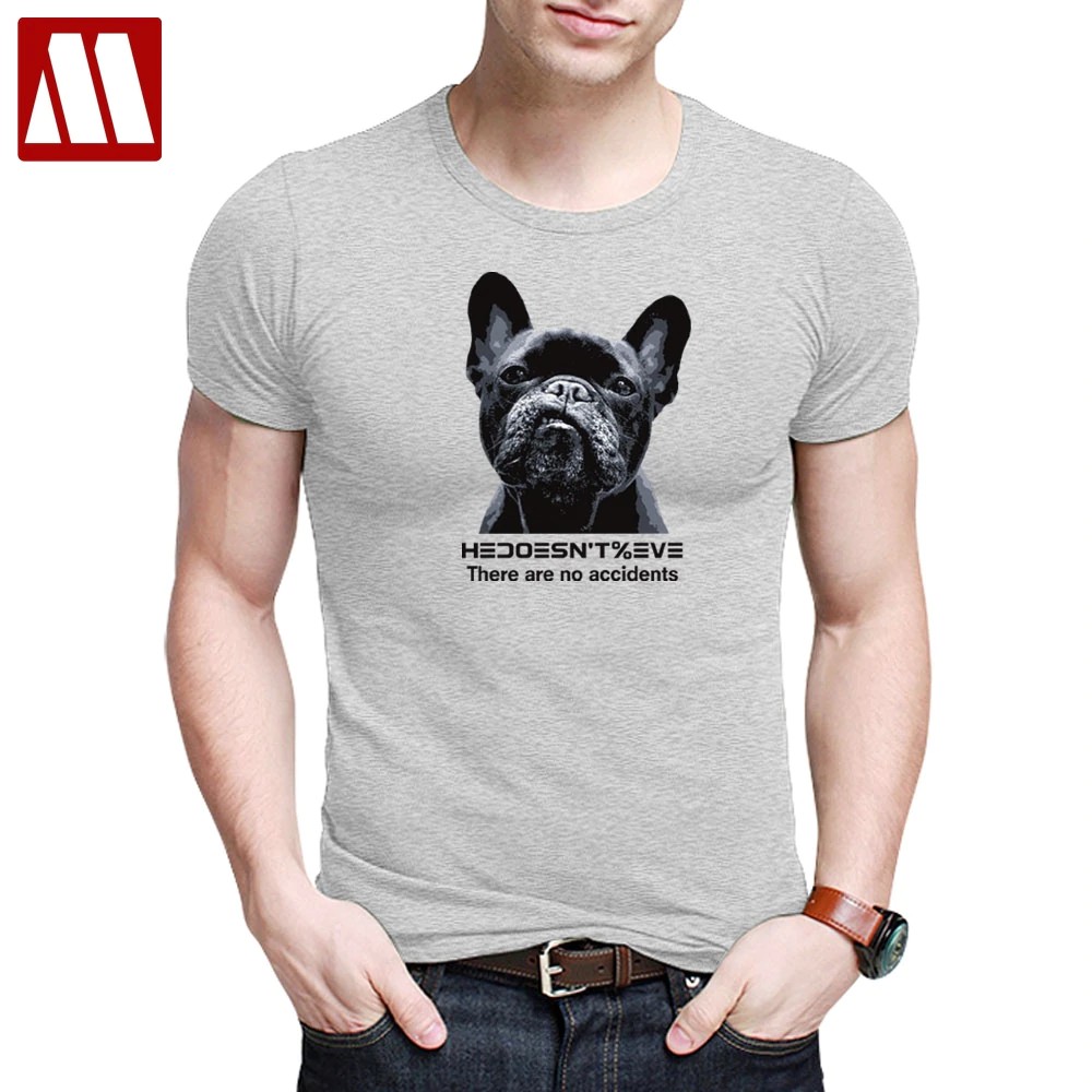 Terlaris Hot Dijual 2019 Ganas Pug Anjing Gambar Fesyen Baru Bahasa Perancis Bulldog Tee Kemeja